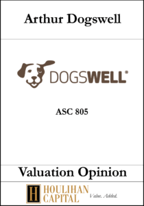 Arthur Dogswell - ASC 805 - Valuation Opinion Tombstone"