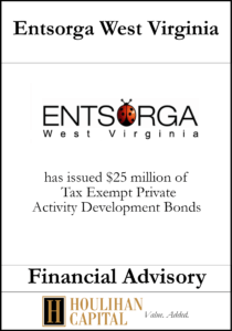 Entsorga West Viriginia - Financial Advisory Tombstone"