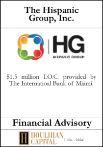 The Hispanic Group - Financial Advisory Tombstone"