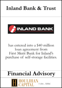 Inland Bank & Trust - Financial Advisory Tombstone"