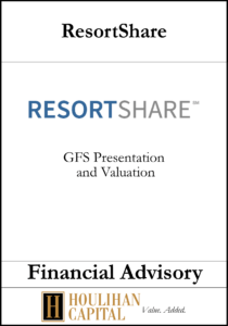 ResortShare - Financial Advisory Tombstone"