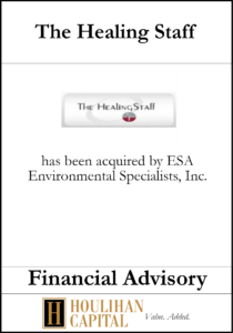 The Healing Staff - Financial Advisory Tombstone"