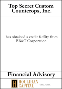 Top Secret Custom Countertops - Financial Advisory Tombstone"