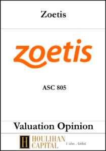Zoetis - ASC 805 - Valuation Opinion Tombstone"