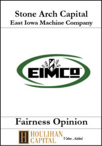 East Iowa Machine Company - Fairness Opinion "