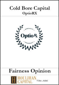 OptioRX - Fairness Opinion"