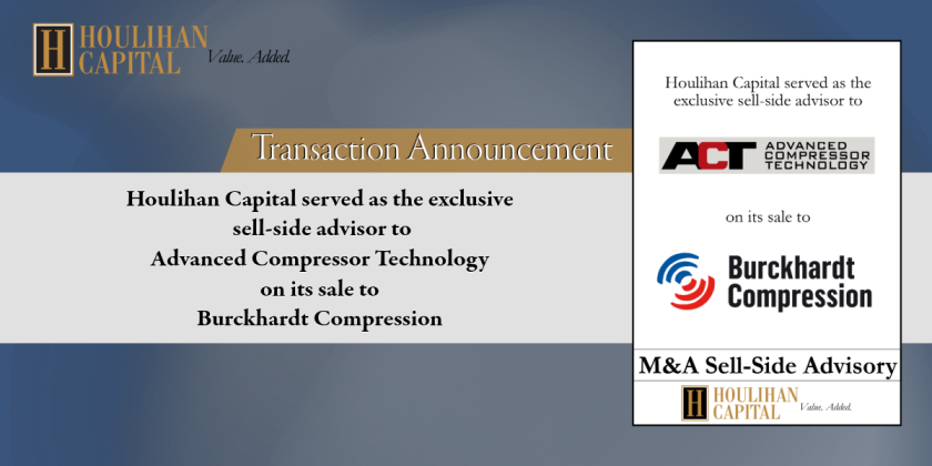 Houlihan Capital acted as the exclusive financial advisor to Advanced Compressor Technology, Inc.